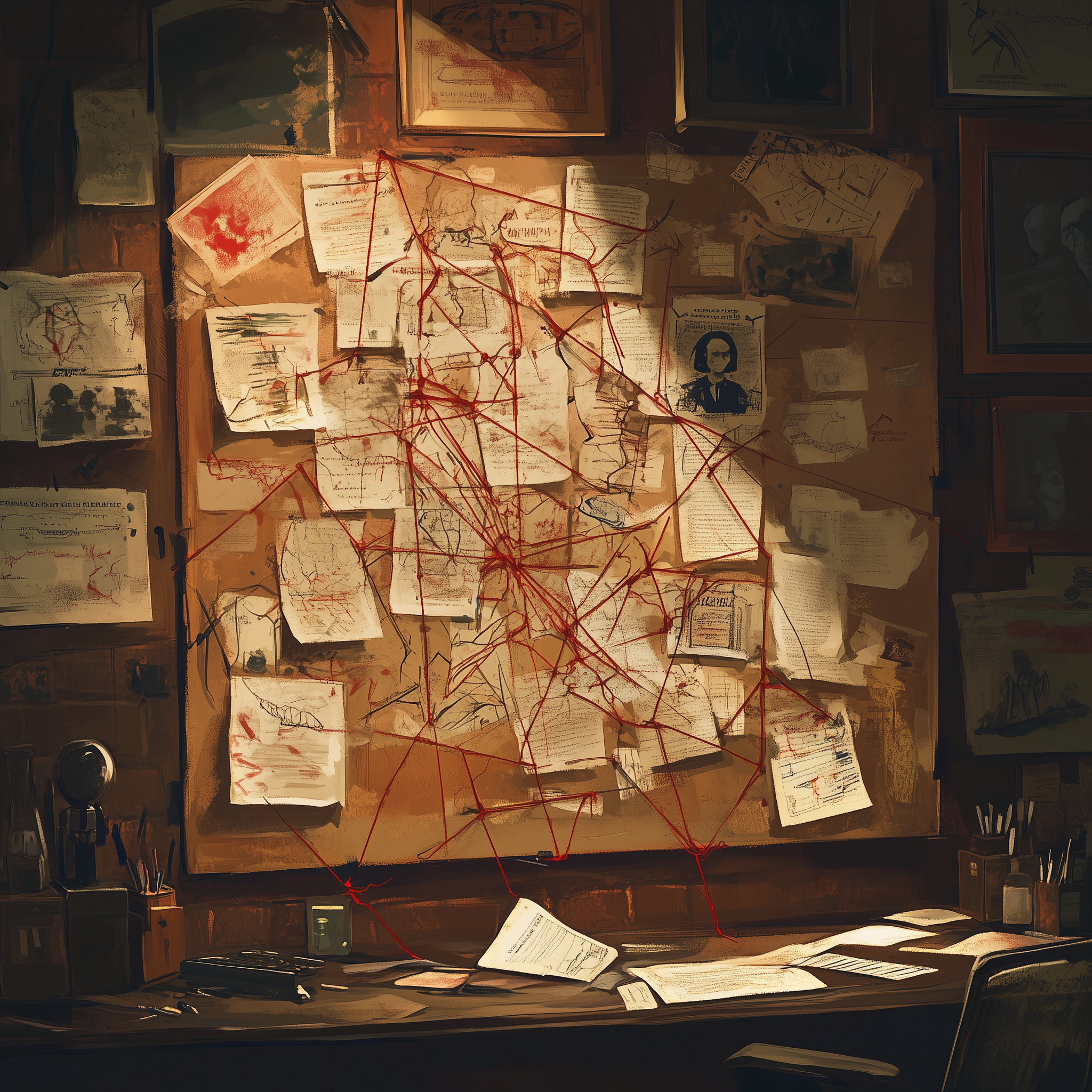 Detective Office Scene